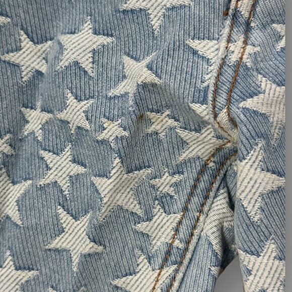 ERL Star Print Flare Jeans - Made in Italy - Size S -Venice Beach California L31 - Picture 4 of 12
